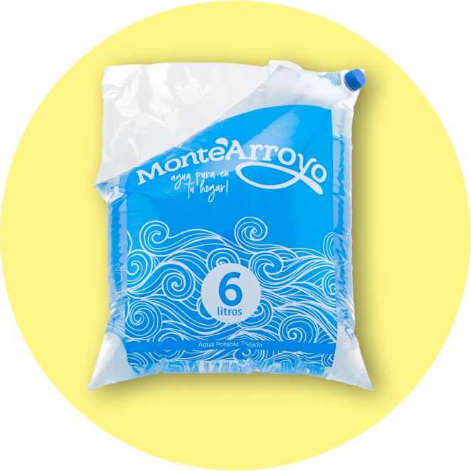 bolsa de agua de 6 litros